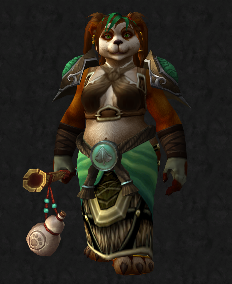 Female Pandaren Monk - Front